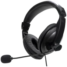 Навушники Platinet Fiesta Black (FIS7510): Тип конструкції полноразмерные