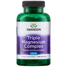 Swanson Triple Magnesium Complex Комплекс магния 100 капсул: Тип Магний