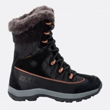 Ботинки Jack Wolfskin Aspen Texapore High W 4041421-6072 37 черные натуральная замша зима: undefined undefined