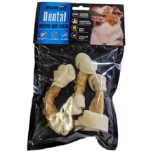 Лакомства для собак AnimAll Dental кость баварская узловая №2L с мясом курицы 10-12 см 3 шт. (2000981274504): undefined undefined