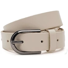Жіночий ремінь Borsa Leather бежевий (V1FX35-beige): Стать Женский