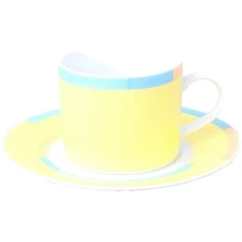 Чашка c блюдцем Home & Garden Swing Yellow 1144: undefined undefined