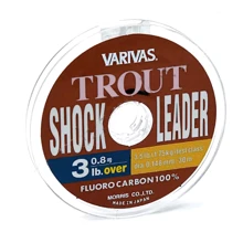 Флюорокарбон Varivas Trout Shock Leader Ti-F 30m #0.8 3lb 0.148mm: Тип Леска