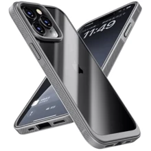 Чехол для iPhone Mobile Case TPU+PC Pulse Grey for iPhone 15 Pro: Цвет серый
