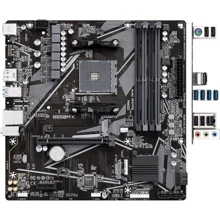 GIGABYTE B550M K: Оперативная память 4xDDR4 4733 МГц, до 128 ГБ
