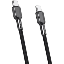 Кабель XO Cable USB-C to USB-C PD 60W 1m Black (NB183B): Тип USB Cable - USB-C