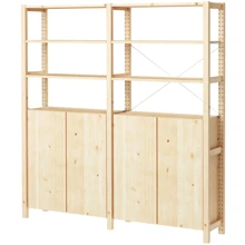 Стеллаж 2 секции ІКЕА IVAR 174х30х179 см (394.039.39): undefined undefined