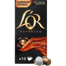 Кава L’OR Espresso Colombia натуральна смажена мелена в капсулах 10 шт (8711000360613): Вид напою Кофе в капсулах