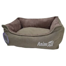 Лежак AnimAll Nena Velours Beige АТ 6882 для собак и кошек 45x35x16 см: Тип Лежак