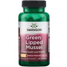 Swanson Green Lipped Mussel 500 mg Зеленые мидии 60 капсул: Тип Морская мидия