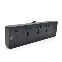 Сетевой фильтр Voltronic Power ТВ-Т11/19740 3 розетки, 3 USB, 2 м, Black: Количество розеток, шт 3