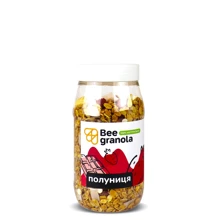 Гранола bee granola Клубника 250г: Вес нетто 250 г