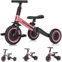 Велосипед Colibro TREMIX 4в1 Rose, розовый: Тип 3х колесный велосипед