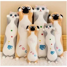 Мягкая игрушка Кот и Собака микс 85 см (K4211): Тип домашние питомцы