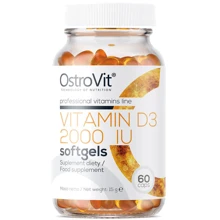 OstroVit Vitamin D3 2000 IU Витамин D3 60 капсул: Тип Витамин D