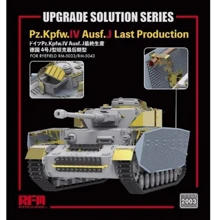 Набор деталировки Rye Field Model для позднего производства RM5033 и RM5043 Pz.kpfw.IV Ausf.J RFM-RM2003: Производитель Rye Field Model