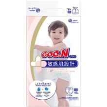 Підгузки Goo.N Plus для дітей 9-14 кг (розмір L, на липучках, унісекс, 48 шт.): Тип Подгузники