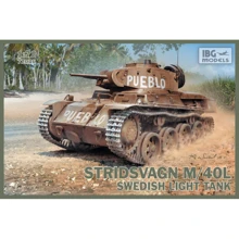 Шведский легкий танк Stridsvagn M/40L: Производитель IBG Models