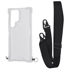 Чохол для телефона WAVE Clear Case with Strap Black для Samsung S928 Galaxy S24 Ultra: Сумісність Samsung S928 Galaxy S24 Ultra