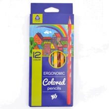 Олівці Yes 12 кольорів Ergonomic (290509): Тип кольорові