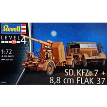 Модель Revell Немецкий тягач Sd.Kfz.7 и зенит. орудие 8.8 cm Flak 37 1:72 (3210): Производитель Revell