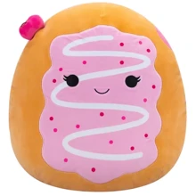 Мягкая игрушка Squishmallows – Вишневый пончик Перл 36 см (SQCR06742): Тип забавные фигурки