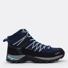 Ботинки CMP Rigel Mid Wmn Trekking Shoe WP (3Q12946-23MG) 35 (36) синие натуральная замша демисезон: undefined undefined
