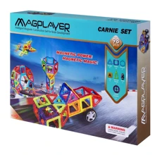 Магнитный констуктор MagPlayer 98 эд. (MPA-98): Количество деталей, шт. 98