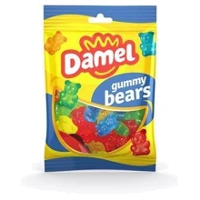 Желейні цукерки Damel Gummy bears ведмедика, 80 г: Вага, г 80
