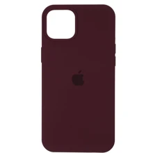 Чохол для iPhone ArmorStandart Silicone Case Plum для iPhone 13 (ARM59958): Колір бордовый