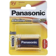 Panasonic Крона 6LR61 Alkaline Power 1шт (6LR61REB/1BP): undefined undefined