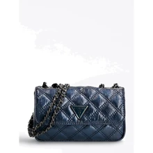 Женская сумка кросс боди Guess Cessily Micro Mini темно-синяя (HWKM7679780-MID): Пол Женский