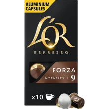 Кофе в капсулах L'OR Espresso Forza 9 10x5.2 г (8711000357934): Вид напитка Кофе в капсулах