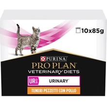 Влажный корм для котов Pro Plan Veterinary Diets UR Мочекаменная болезнь с курицей в подливе 10х85 г (8445290093592): Тип Влажный корм