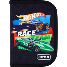 Пенал без наповнення Kite Education Hot Wheels HW21-622, 1 відділення, 2 одвороту: Рік випуску колекції 2021