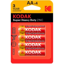 Kodak AA bat Carbon-Zinc 4 шт Extra Heavy Duty (30951044): undefined undefined