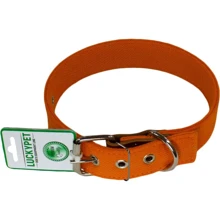 Нашийник брезентовий Lucky Pet 3.5x42-56 см оранжевий (4820224214825): Виробник Lucky Pet