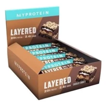 Протеиновый батончик Myprotein Layered 12x60g / Chocolate Peanut: Пол Унисекс