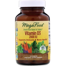 MegaFood Vitamin D3, 2000 IU, 60 Tablets (MGF10221): Тип Витамин D