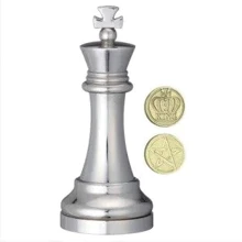 Металева головоломка Cast Puzzle Король, Chess Puzzles silver (473686): Вид Головоломка