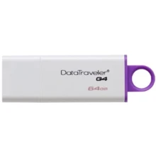 USB-флешка Kingston 64GB DataTraveler I G4 USB 3.0 Violet (DTIG4/64GB): Стандарт USB USB 3.0