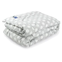 Одеяло Руно Bubbles grey шерстяное 200х220 см (322.137ШУ_Bubbles grey): Тип Особо теплые