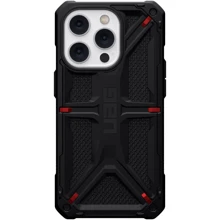 Чохол для iPhone Urban Armor Gear UAG Monarch Kevlar Black (114034113940) для iPhone 14 Pro: Колір черный