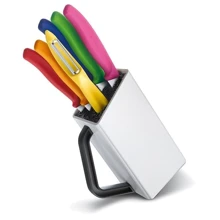 Набор кухонных ножей Victorinox SwissClassic Block 7 пр. (6.7127.6L14): Наименование Набор кухонных ножей 7 пр.