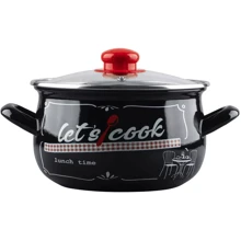 Кастрюля Gusto Lets Cook 18 см 3.1 л (GT-T-118-LCB): Тип Традиционная