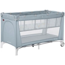 Манеж-кровать Carrello Piccolo+ с двумя уровнями дна жесткое дно (CRL-11501/2 Ash Grey): Тип кроватка-манеж