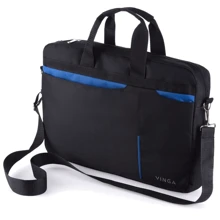 Сумка для ноутбуков Vinga 15.6" Black/Blue (NB175BB): Тип сумки сумка