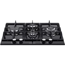 Варочная поверхность газовая Pyramida PFG 640 BLACK LUXE: Расположение панели Фронтальное