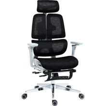 Кресло GT Racer B-2450 White/Black: Тип для руководителей
