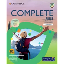 Complete First 3rd Edition: Student's Pack (Student's Book without Answers with Cambridge One Digital Pack, Workbook without Answers with Audio): Производитель Cambridge University Press
